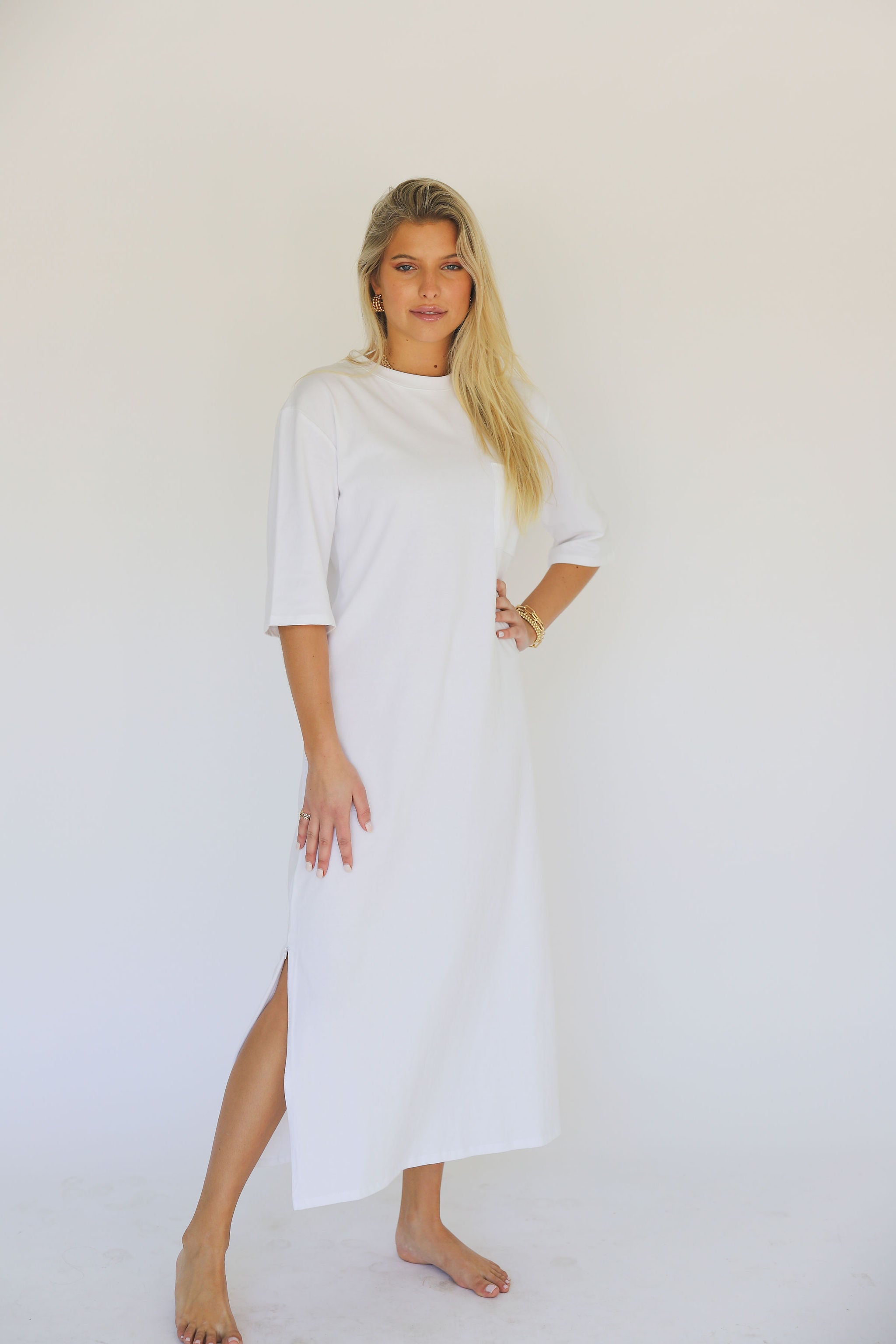 T-Shirt Dress (Midi) | By Tess Collection